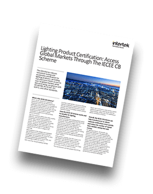 CB Scheme for Lighting Products | Fact Sheet